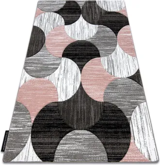 RugsX Alfombra Alter Geo Conchas Rosado Pink 140x190 Cm