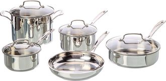 Cuisinart Stainless Steel 9Pc Cookware Set