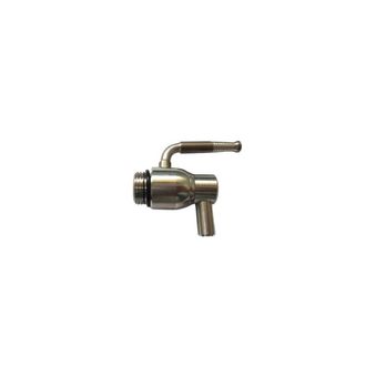 OEM 6 X Rubinetto P/fusto Olio Antigoccia Inox 1/2 S/ghiera