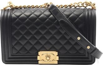 Chanel Borsa a spalla trapuntata con catena 2016 - Nero