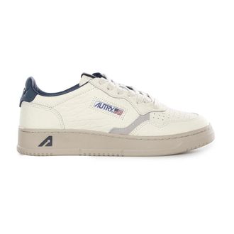 Autry Medalist Low Sneakers - Heren - Sneakers - Blauw - 44 EU - Katoen - Schoenen