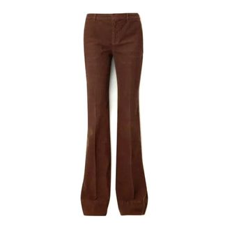Saint Laurent Pantalone - Dames - Broeken - Bruin - Maat: W30