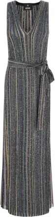 Missoni Multicolor V Neck Maxi Dress