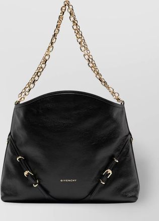 Givenchy shoulder calf leather grained shoulder bag