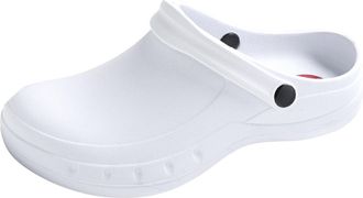 Generic 2026 Mens Slippers Chef Shoes Non Slip Clogs Work for Men Kitchen Zapatos De Women (White, 7.5) (2)