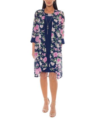 Marina Rossini Printed Mini Dress