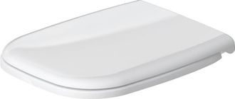 Duravit D-code WC-zitting 43.8x35.9x5cm met softclose - Kunststof - glans wit