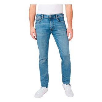 Pepe Jeans London Lange broek - Heren - Jeans - Blauw - Maat: W33 L32 Synthetisch