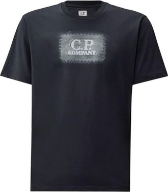 C.P. Company Navy Blue Logo T-shirt