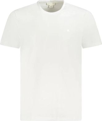 Calvin Klein Cotton T-Shirt - Heren - T-shirts - Wit - XL - Katoen - Tops