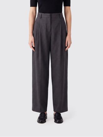 Max Mara S Max Mara Pantaloni sartoriali in lana a gamba larga e vita alta
