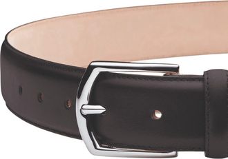 CHARLES TYRWHITT Leather Belt in Dark Chocolate at Nordstrom, Size 34