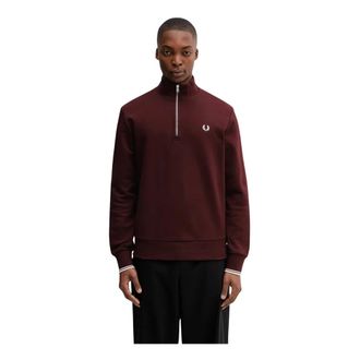 Fred Perry Hoodies & sweatvesten, Heren, Rood, XL, Sweatshirts