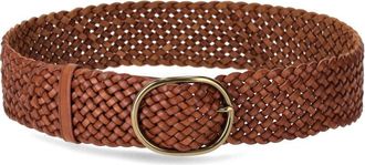 Dragon Diffusion CINTURA IN PELLE INTRECCIATA CUOIO DRAGON DIFFUSION