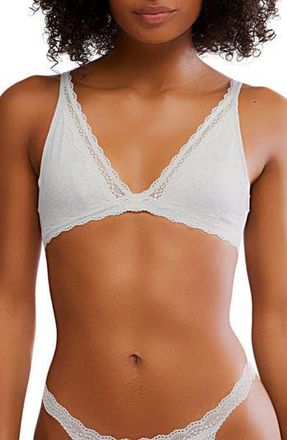 Free People Intimately FP Oh My Darling Plunge Bralette in Grey Combo at Nordstrom Rack, Size X-Small