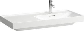 Laufen Lavabo Laufen Meda, Empotrable, Repisa Izquierda, 1000x460mm, Sin