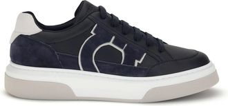 Ferragamo Gancini Leather Sneakers