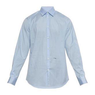 Dsquared2 Heren, Overhemden, Blauw, Maat: L