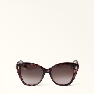Furla Sunglasses Pink Havana Pink Acetate Woman
