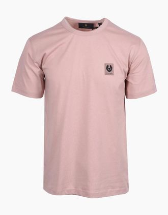 Belstaff Mens BELSTAFF SHORT SLEEVED T-SHIRT DUSK PINK - Size: 38
