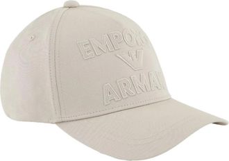 Emporio Armani Beige Hoeden & Mutsen Af 15502U1098 - Heren - Petten - Beige - ONE Size - Accessoires