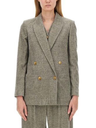 Alysi Double-Breasted Jacket