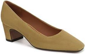 Franco Sarto Salino Square Toe Pump in Mustard Brown at Nordstrom Rack, Size 9.5