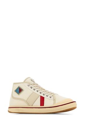 Bottega Veneta High High-Top Sneaker - White