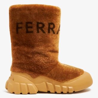 Ferragamo Ferragamo Delphi Shearling Ski Boots