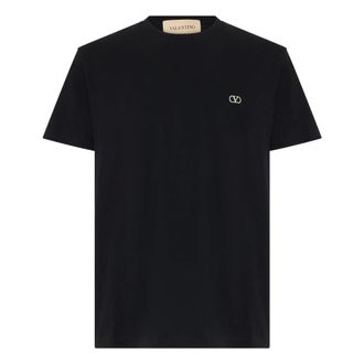 Valentino Garavani Heren, Tops, Zwart, Maat: S