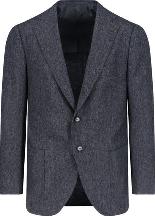 Cesare Attolini Blazer monopetto - Grigio