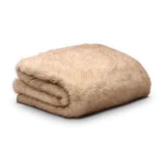 Nike Jordan Brooklyn Faux Fur Blanket in Brown | HV4571-104