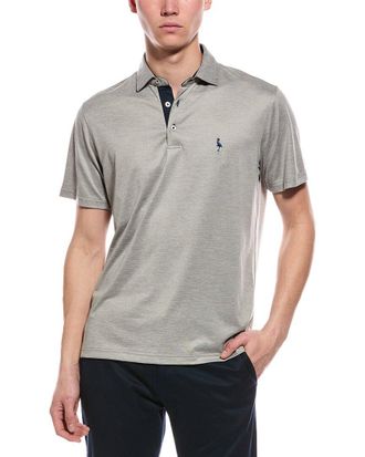 Tailorbyrd Tailorbyrd Performance Mesh Polo Shirt