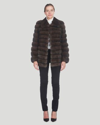 Gorski Horizontal Russian Sable Jacket