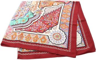 Hermès 2010s cashmere silk scarf - women - Cashmere/Silk - One Size - Red