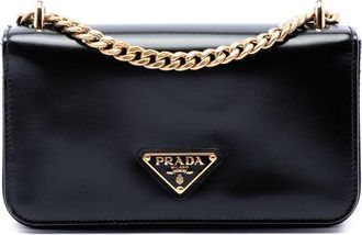 Prada Pre-owned Prada Soft Calf Chain Crossbody Ladies 5Q1668HV07HJ1ZFF