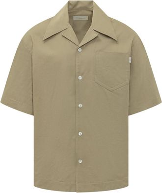 Ami Beige Regular Solid Shirt