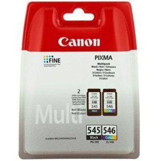 CANON Cartucho De Tinta Original Canon Pg-545 + Cl-546 Multipack/ Negro/ Tricolor