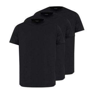 Dsquared2 Hombre, Camisetas, Negro, Talla: M