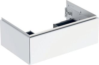 Keramag Keramag - Geberit One Mueble Bajo Lavabo, 1 Caj&oacute;n, 74x26,6x47cm