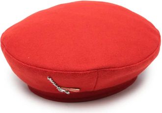 Barbour Basco con spilla - Rosso