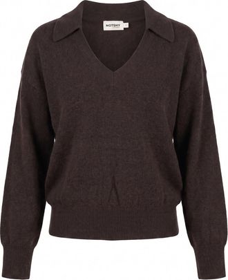 Not Shy Palmer Polo Neck Sweater