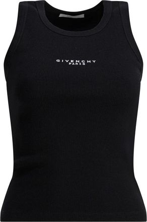 Givenchy Sleeveless Tops, female, Black, Size: XS Slim-fit Tank Top