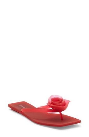 Jeffrey Campbell Sweeten Flip Flop in Berry Matte at Nordstrom, Size 10