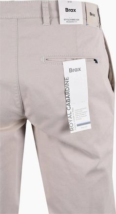 Brax Mens BRAX FABIO CHINO STONE - Cream - Size: 36