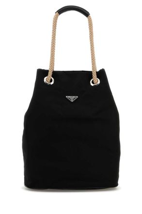 Prada Black Logo Tote