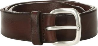 Orciani Accessoires, Heren, Bruin, 95 CM, Zachte leren stierenriem