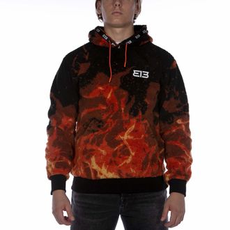 313 Sweatshirt 313 Fleece Hoodie Vuur Veelkleurig