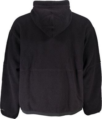Calvin Klein Hooded Polyester Sweatshirt - Black