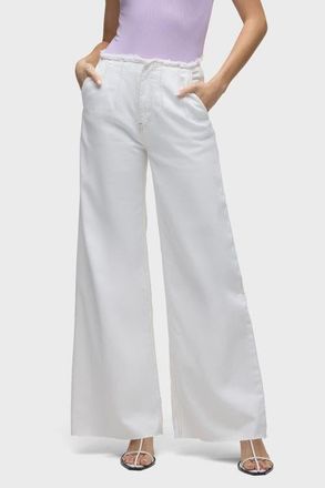 Hudson James High-Rise Darted Wide Leg in White at Nordstrom, Size 26